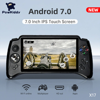 Powkiddy X17 7 inch IPS HD Touch Screen DDR3 2GB RAM eMMC 32GB ROM bluetooth-compatible 4.0 Android 7.0 Wifi Game Console Player