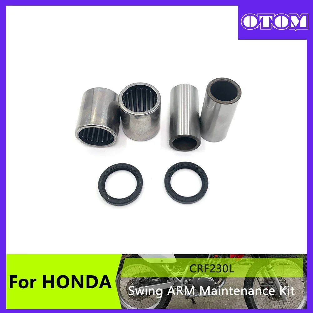 Motorcycle Swing ARM Maintenance Kit Bearing Oil Seal Bushing For HONDA CRF230F 2009 CRF230L 08-09 Off-road Motocross Dirt Bikes