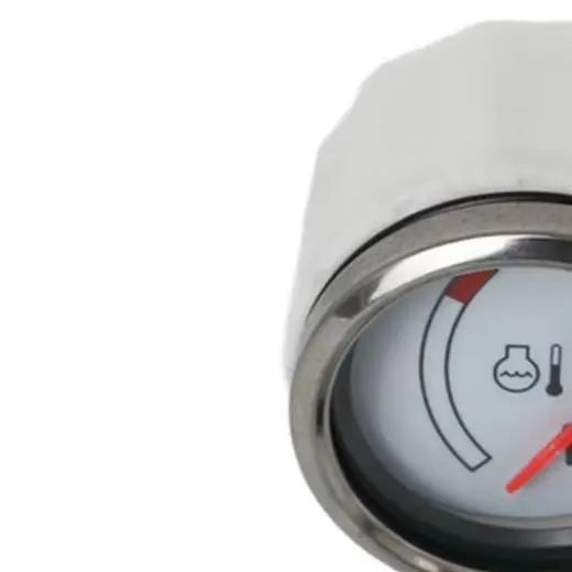for loader Use Electronic Water Temperature Gauge 52MM 704/50099 70450099 12/24V Replacement Component with Iron Construction