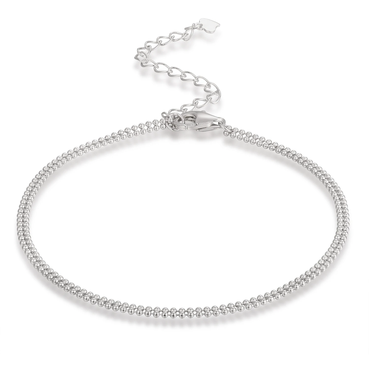 

Couple's Hand Bracelets Woven with Red Rope New Year Gift Cross-Border Luy Charm Jewelry Silver Plated Metal Accories