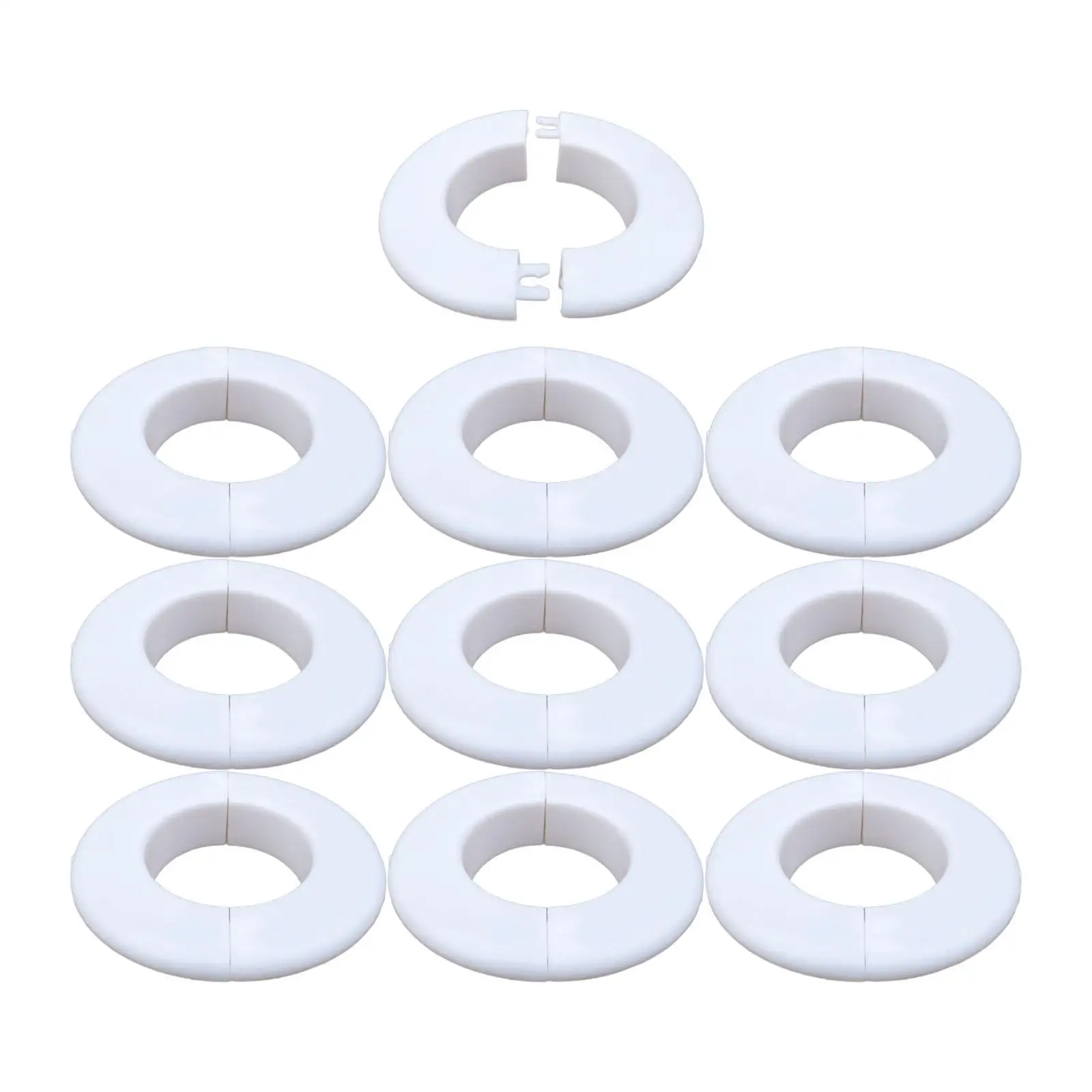 10Pcs AC Hole Decorative Cover Flexible 58mm-59mm Parts Professional Easy to Install High Performance Practical Replacement Part