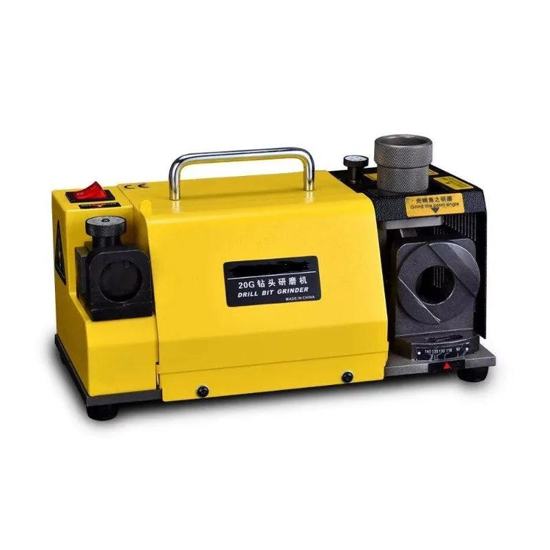 Portable Drill Sharpe-ner 3-20mm with Adj-ustable CBN Grinding Wheel