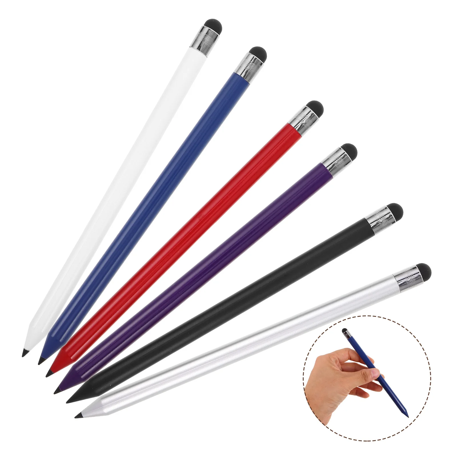 

6 Pcs Touchscreen Pen Tablet Pencil for Handwriting Stylus Screens Capacitive Phone Child