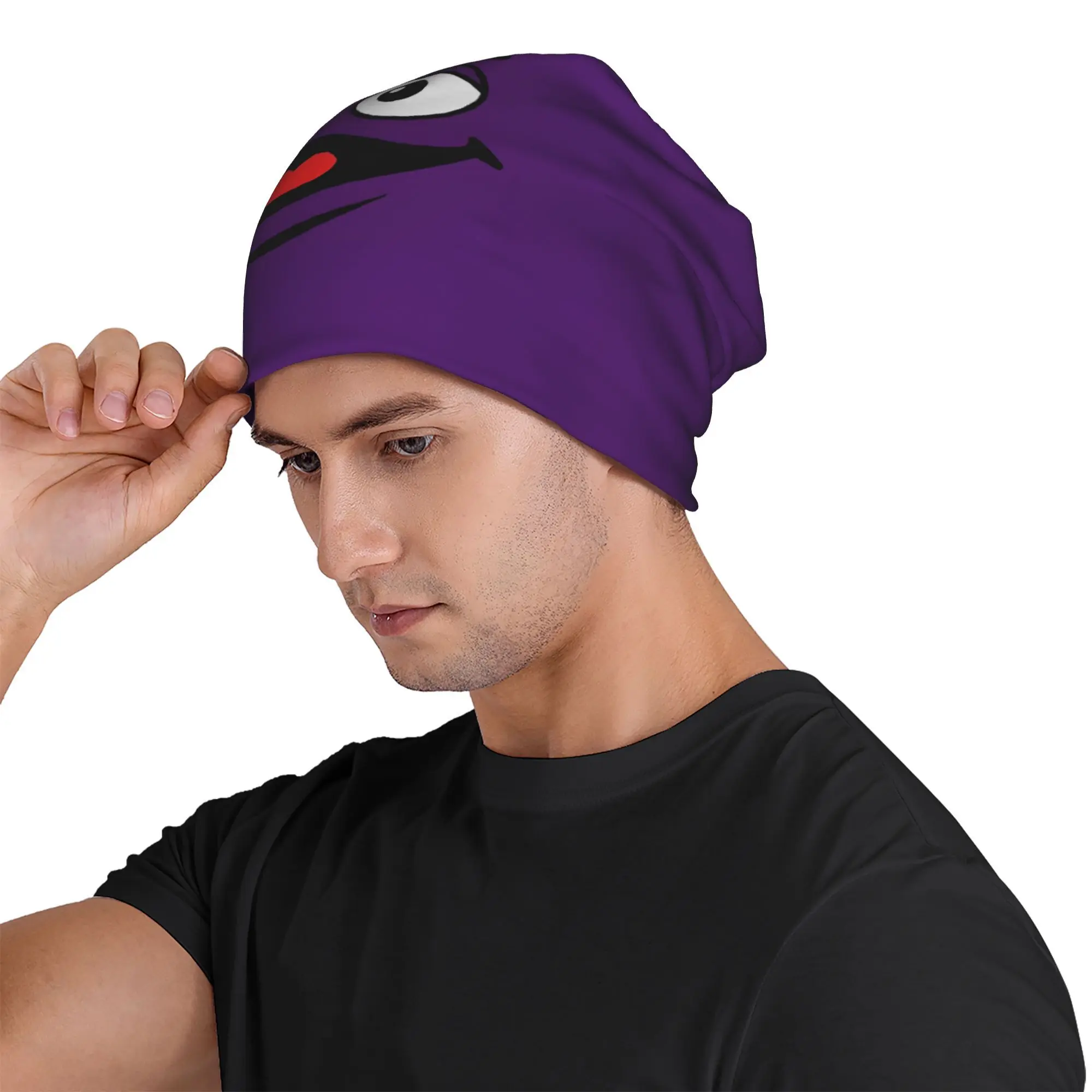 Face Funky Iconic Hat Suitable for Themed Parties Casual Wear Gifts Soft Warm Bonnet for Unisex Novelty Accessory