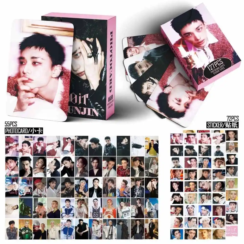 

127pce Stray Kids stickers - DO IT small card stickers skzoo LOMO Bang chan Lee Yong Bok