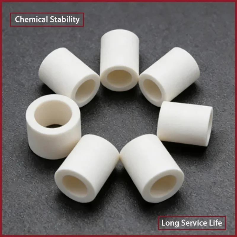 Alumina Hollow Ceramic Tube Inner Diameter 1-9mm For Precision Machinery Instrumentation High Temperature Insulation