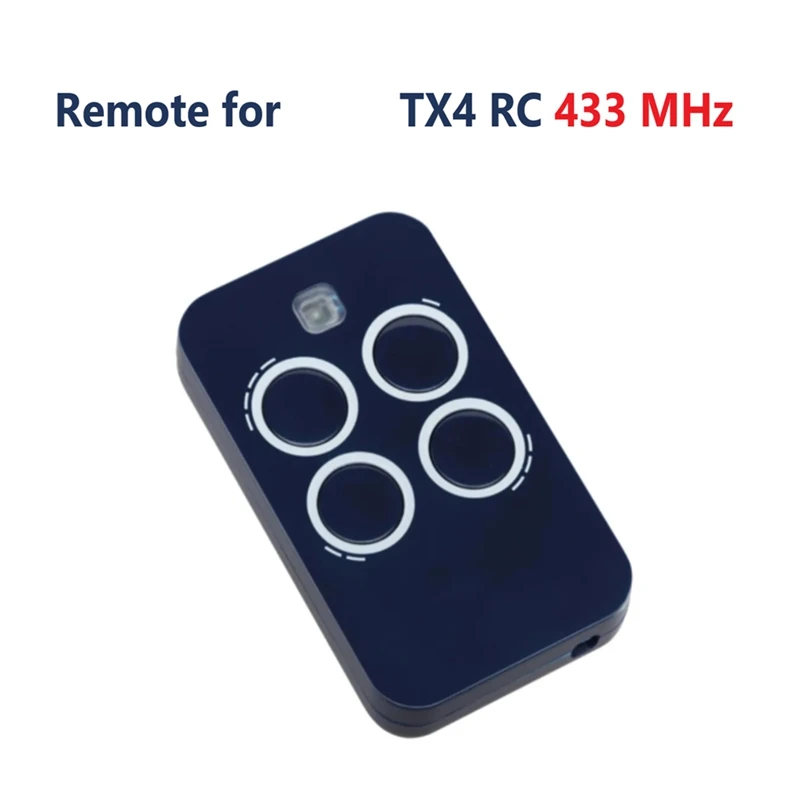 For ECHO TX4 Rolling Code 433Mhz Remote Control Garage Door Opener