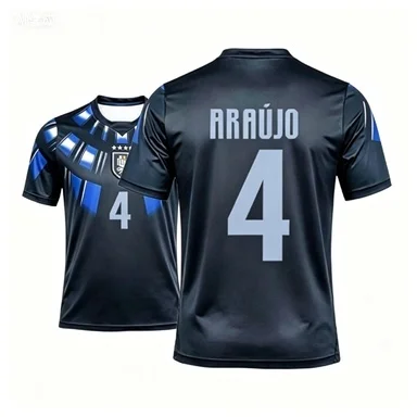 2026 Fast Drying Uruguay International Team Retro Jersey Sports Training Fans Short Sleeved T-shirt Men's Family Matching