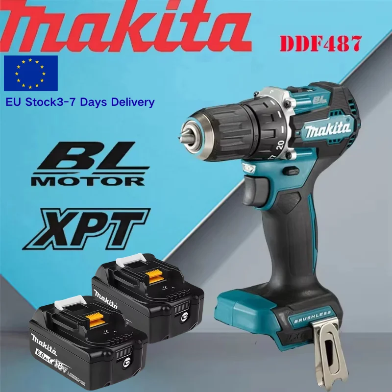 100% Original Makita 18V 6A Akku, Lxt400 Ersatzakku für Makita 18V Elektrowerkzeuge, Hohe Leistung ohne Leistungsverlust