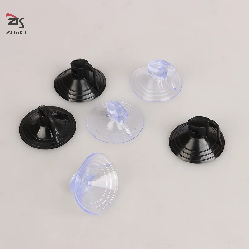 10Pc 38mm Clip Suction Cup Car Sunshade Sunshade Sunshade Car With Vacuum Strong Transparent Glass Suction Car Sun Visor Suction