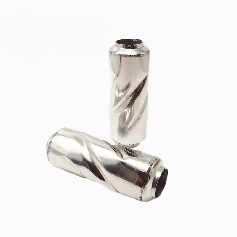 for Automobile Exhaust Vortex Spiral Center Tube Cyclone Retrofit Resonant Noise Reduction Muffler Pipe