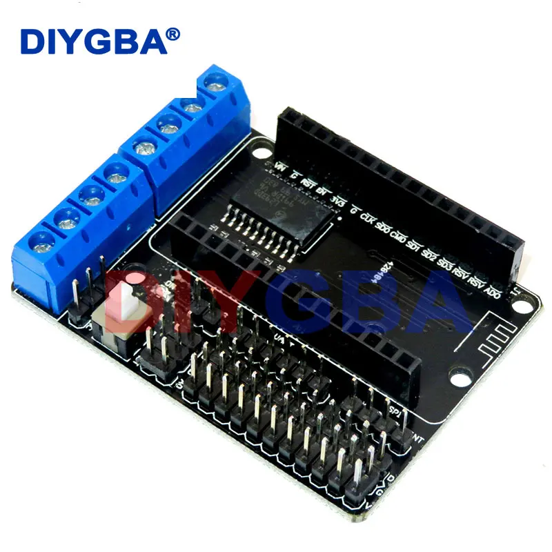 L293D For ESP8266 ESP-12E Dual High Power H-Bridge Module For Wireless WIFI NodeMcu Motor Driver Shield Board For WIFI V3 CP2102