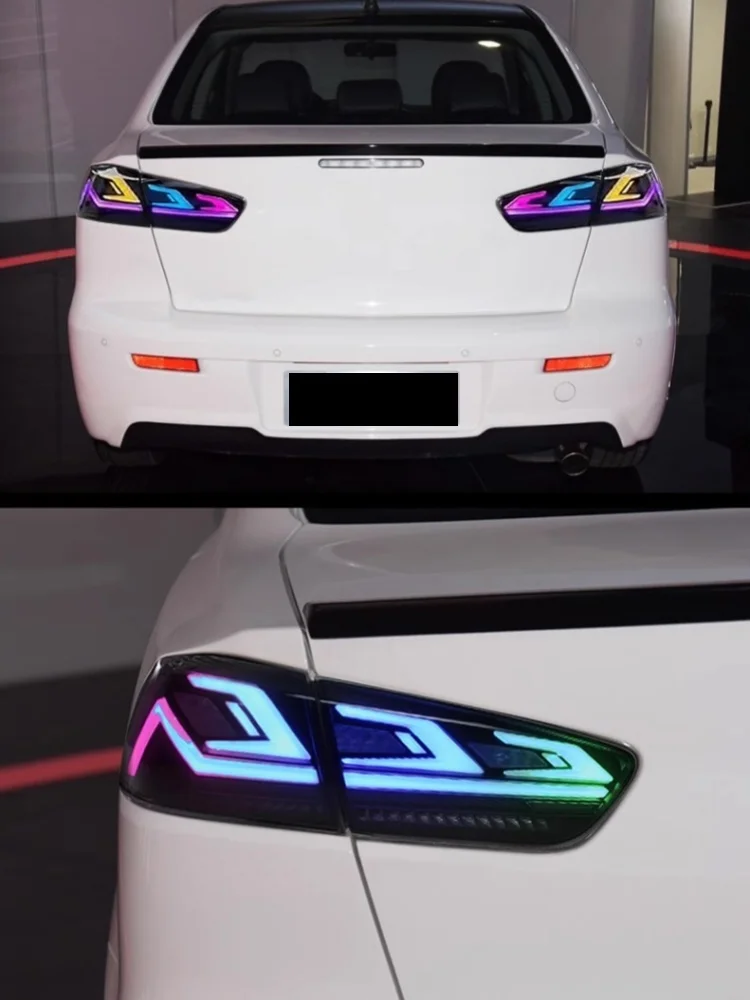 

For Lancer-ex EVO 2009-2021 modified Running light Backup light Turn signal Car Accessories LED Taillights Assembly