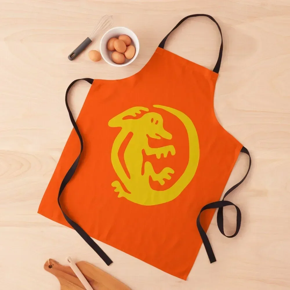 

Orange Iguanas Apron Men'ss Kitchens Men Kitchen Apras Man For Man Haircut Apron