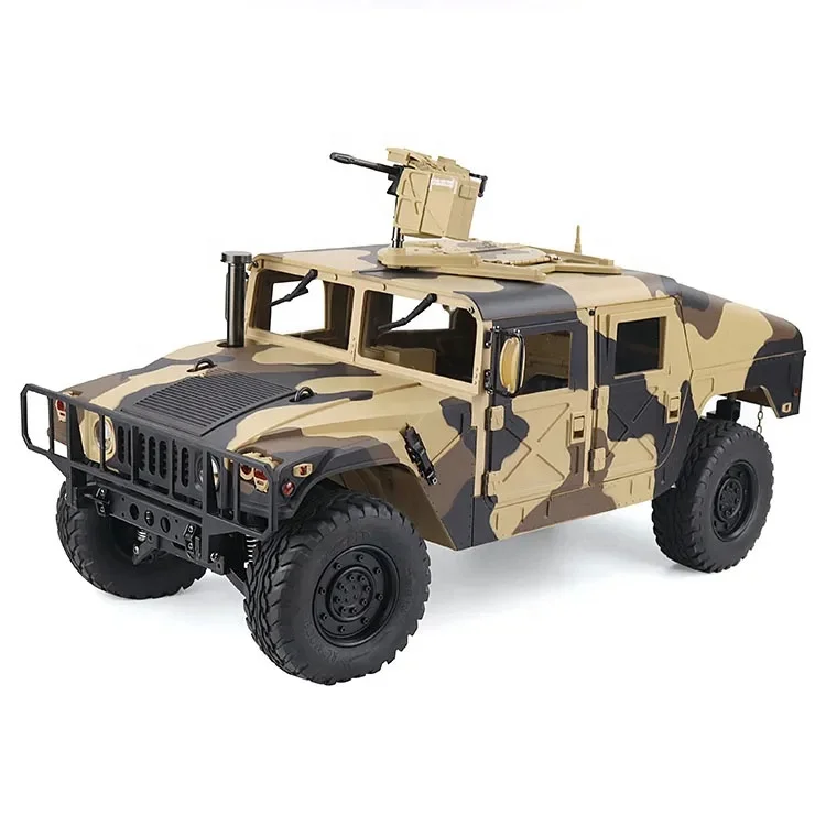 1/10 2.4G 4WD 16CH 30km/H RC Model Car U.S.4X4 Military Vehicle Truck HG P408  Without Battery Charger