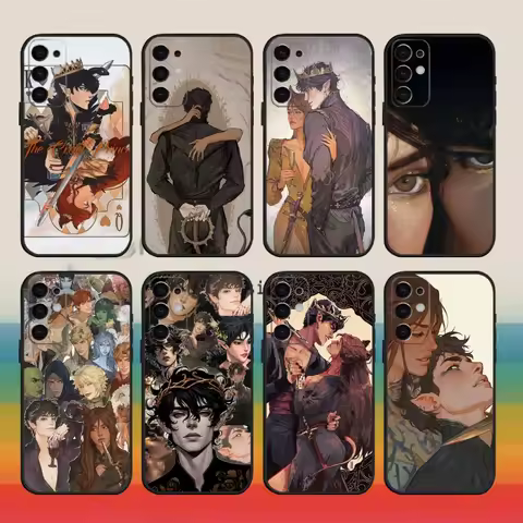 The Cruel Prince Jude And Cardan Phone Case For Samsung S25,S24,S21,S22,S23,S30,Ultra,S20,Plus,Fe,Note,10,9,5G Black Cover