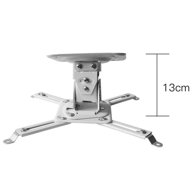 Projector Bracket Ceiling Mounting Bracket,Tilted Retractable For Inch 1/4 Screw Hole,30Cm Claw Pitch Projector