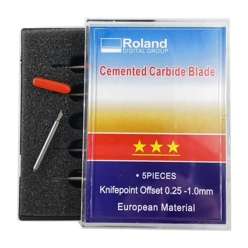 Imagem -02 - Diâmetro 2.0 2.5 mm 30 45 60 Graus Faca de Lâmina de Cabeça Grande para Roland Gcc Liyu Jaguar Cortador de Vinil Plotter Corte Profundo Alta Qualidade Peças