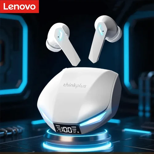 Imagen 1 del producto Nuevos Auriculares Inalámbricos Lenovo XT53 con Bluetooth 5.4, Pantalla LED Digital, Resistentes al Agua, Baja Latencia, para Juegos