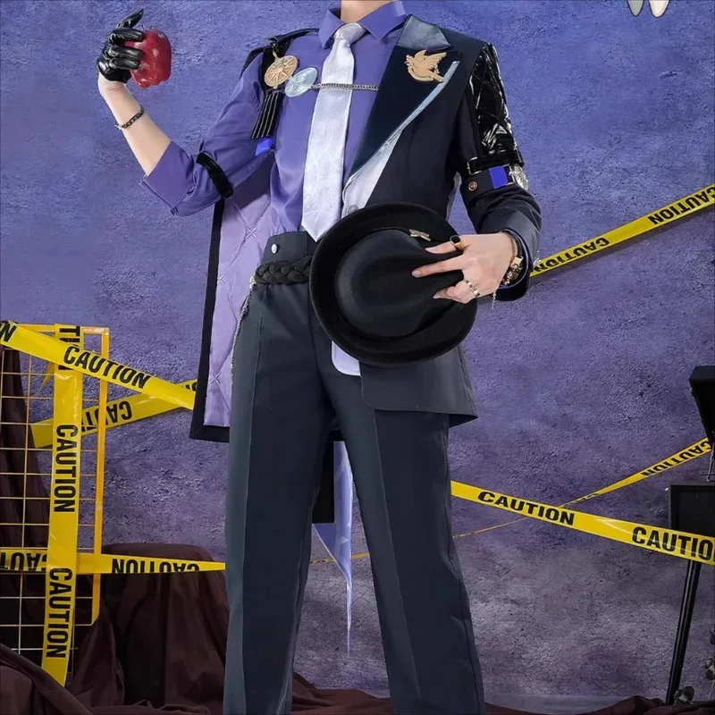 

2025 11 Zenless Zone Zero Cosplay Hugo Costume Anime Game Role Playing Costumes