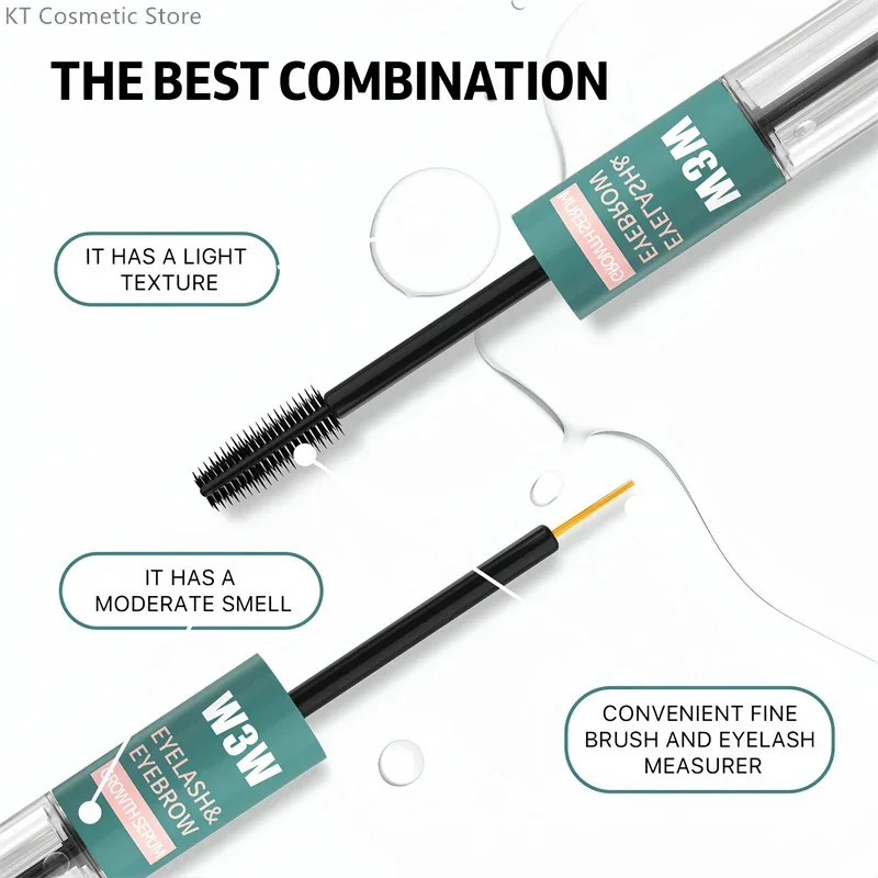 高速まつげ成長血清眉毛抗脱毛製品ハゲを防ぐより厚く長いまつげ眉毛韓国化粧品