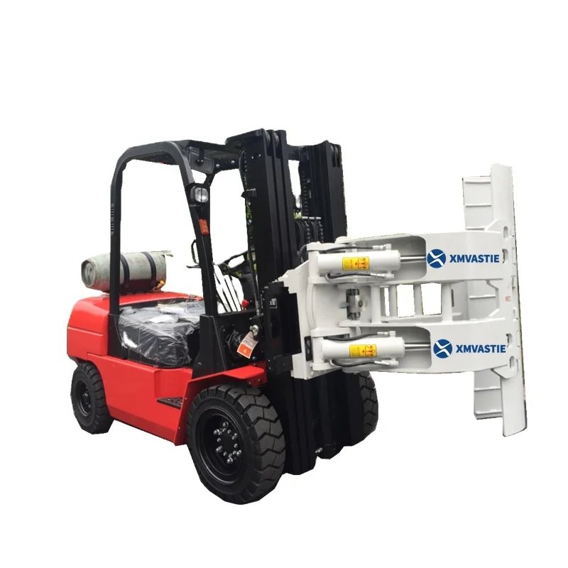Custom Industrial 360-degree Rotation Tyre Clamp Various Forklift Attachments Suitable For 1-10 Tons Forklift