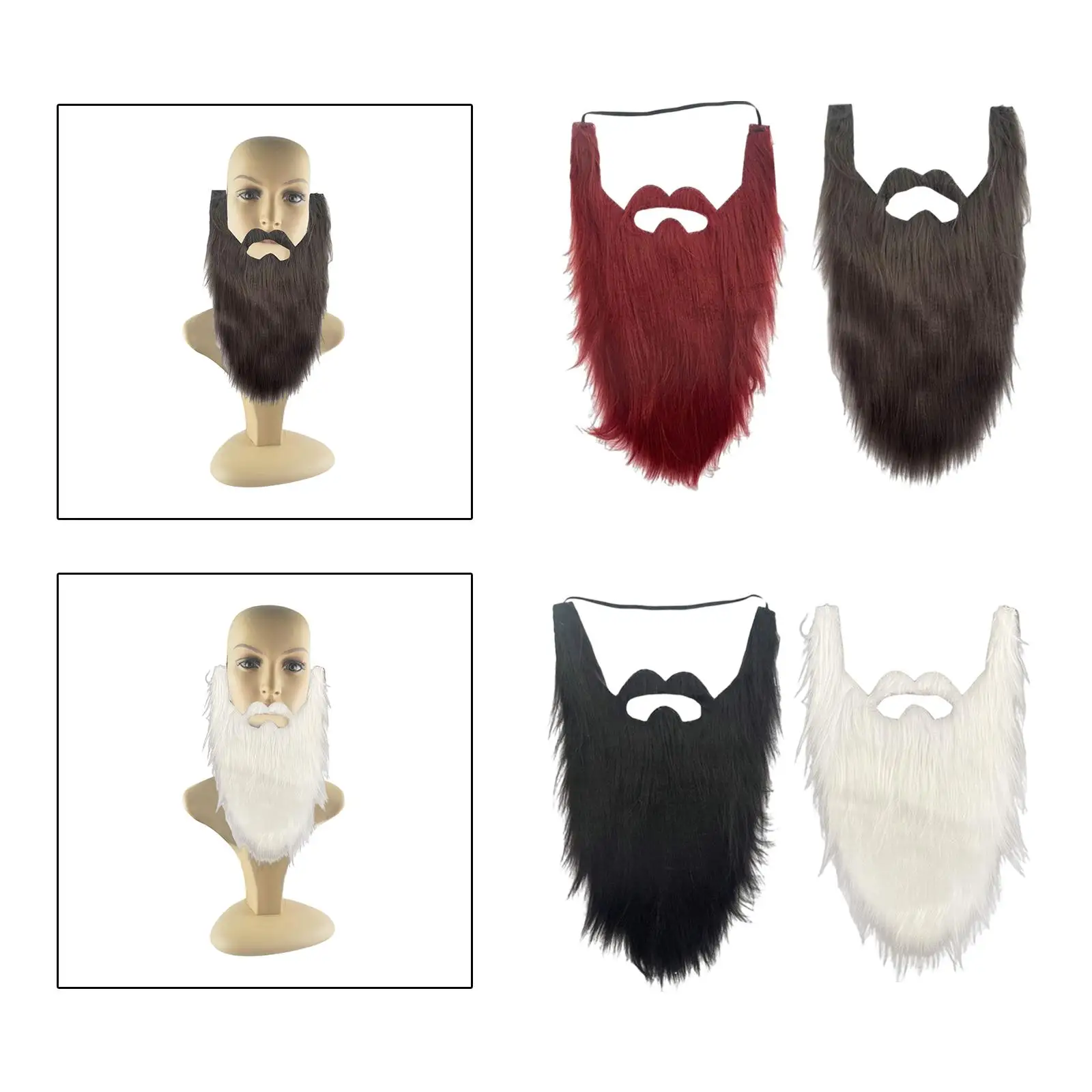 

for Beard Costumes Costumes S Adults Children Cosplay Mustaches for Carnival