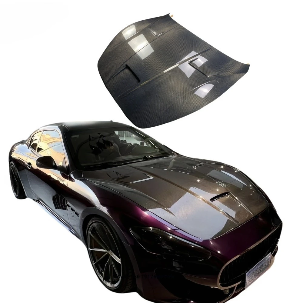 MC Style Carbon Fiber Hood Bonnet for Granturismo GC GT GTS 2007-2015