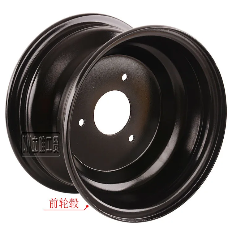 ATV ATV Accessories 19x7.00-8 Tire Rim 18x9.5-8 Four-wheeler Steel Ring Three-hole Wheel Hub