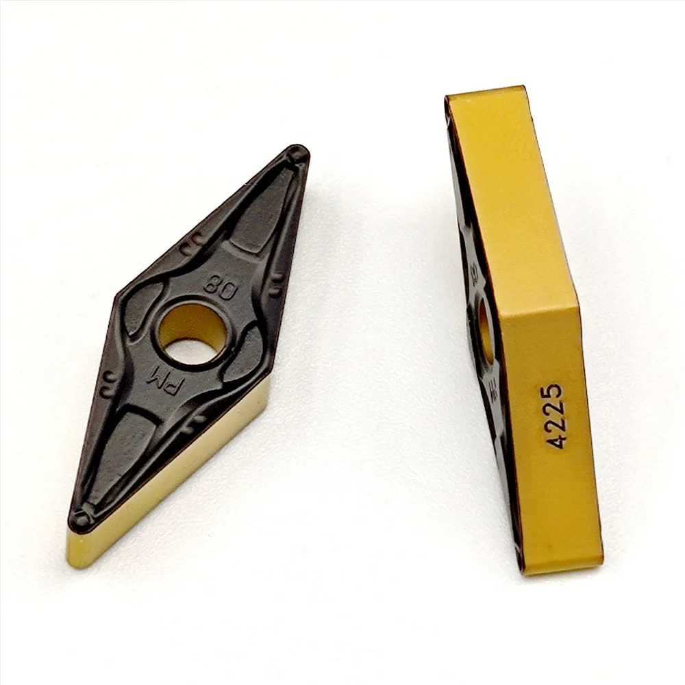 วีบีเอ็มทีเอ็มที 160404   วีบีเอ็มทีเอ็มที 160408   วีเอ็นเอ็มจี 160404   วีเอ็นเอ็มจี 160408   PM4225 เครื่องมือตัดเหล็กใบมีดกัดคาร์ไบด์ความแข็งสูงสําหรับการกัดที่แม่นยํา