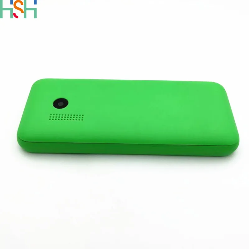 New For Nokia 215 Full Complete Mobile Phone Housing Cover Case+English Keypad Plastic Full Housing