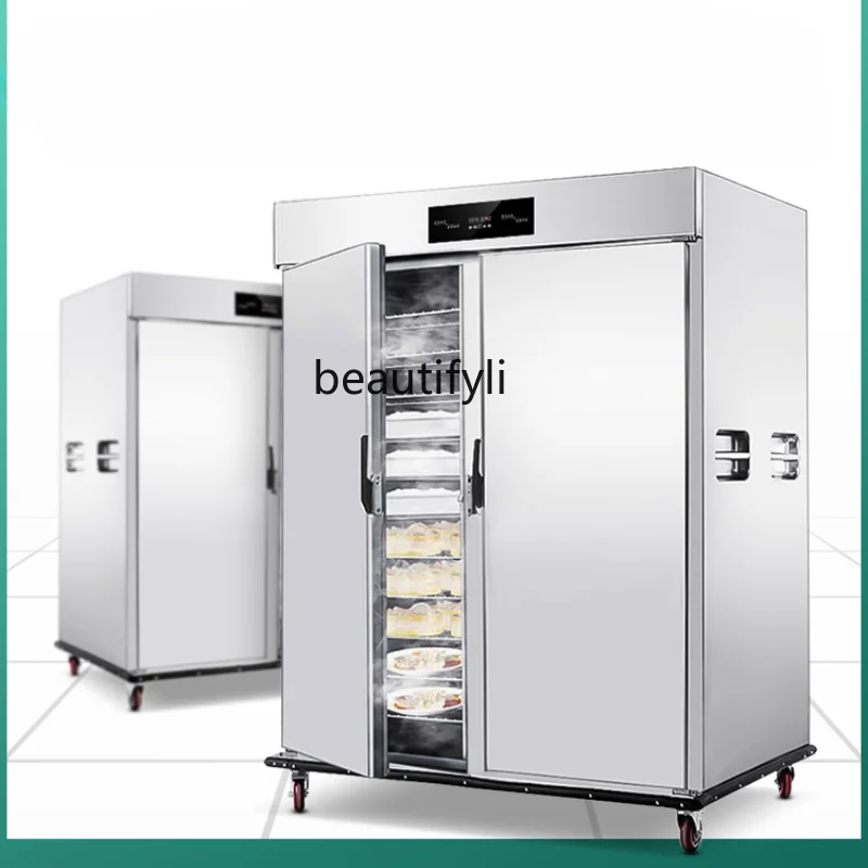 Insulated Dining Car Commercial Banquet Hotel Food Delivery Trolley Heating Cabinet