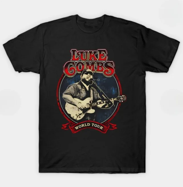Luke Combs Merch 2026 Tee Unisex T-shirt Men Short Sleeve Tee Causal Tops Clothes Female Y2K Tops