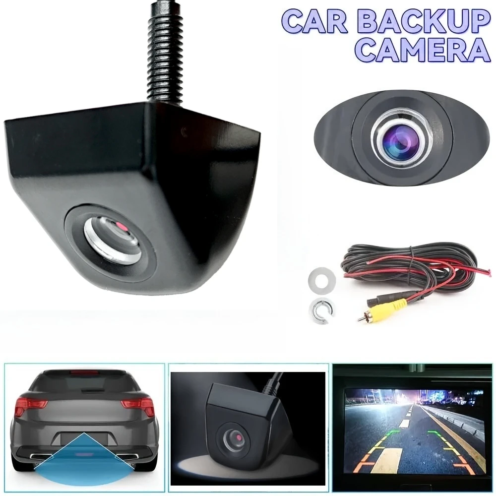 High-Definition CCD Rearview Camera with Metal Casing, Night Vision, And Wide-Angle Lens for Reversing And Parking Assistance