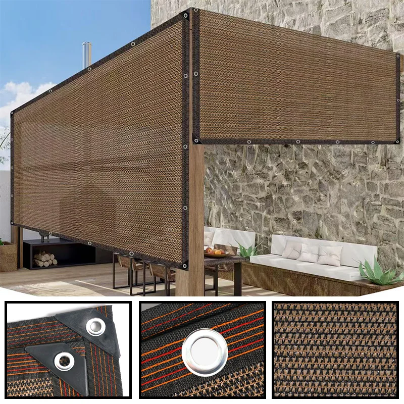 رشاقته شرفة شرفة الخصوصية شبكة شاشة فناء العريشة الشمس المظلة حديقة النباتات النضرة الشمس المأوى المظلة في الهواء الطلق