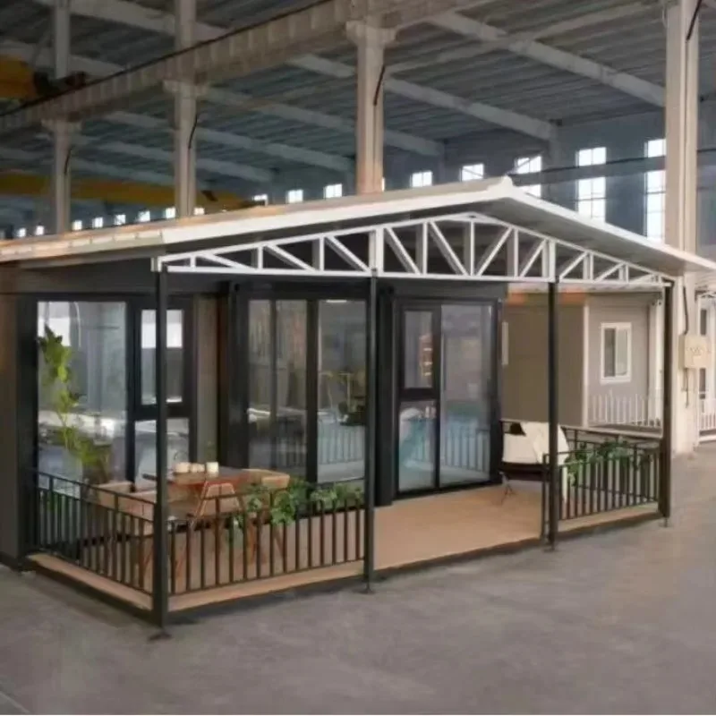 YG Customized 20/40Ft Prefabricated House Mobile Living Tiny House Expandable Container House With 2bedroom And Shower