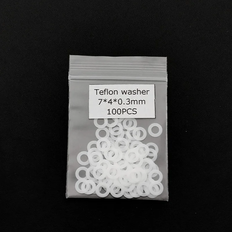 Hair Scissors Parts Accessories Plastic Washers & Screw-in Bumpers Diameter 2.5mm 3mm mixed sizes