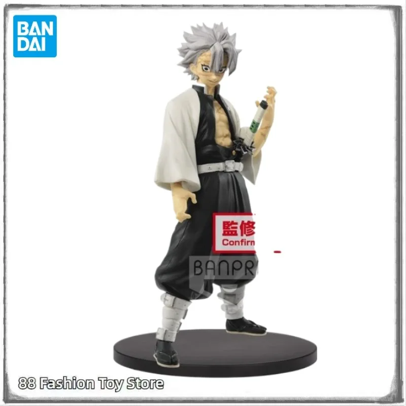 

In Stock Original BANPRESTO Demon Slayer Doll-Trip Outfit- Vol.14 Shinazugawa Sanemi Anime Figure Collection Gift Toys Model