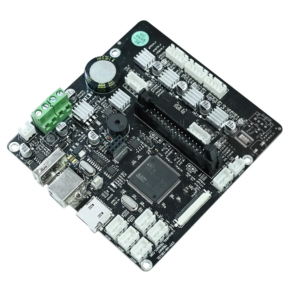 Imagem -03 - Tronxy Placa-mãe Original para X5sa 400 X5sa 400 Pro Fdm Acessórios da Impressora 3d Motorista Silencioso Mainboard 3d Peças da Impressora