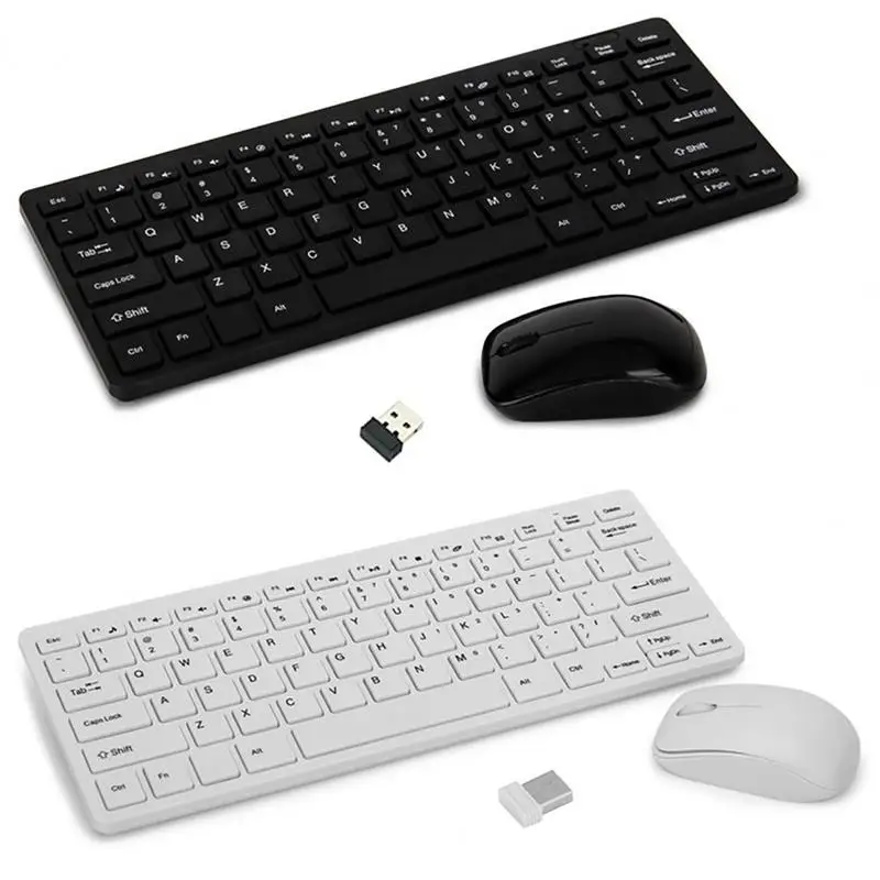 K-03 Wireless Keyboard and Mouse Set Portable Plug Play Mechanical Keyboard Mouse for Computer Laptop PC Keyboard Mouse Set