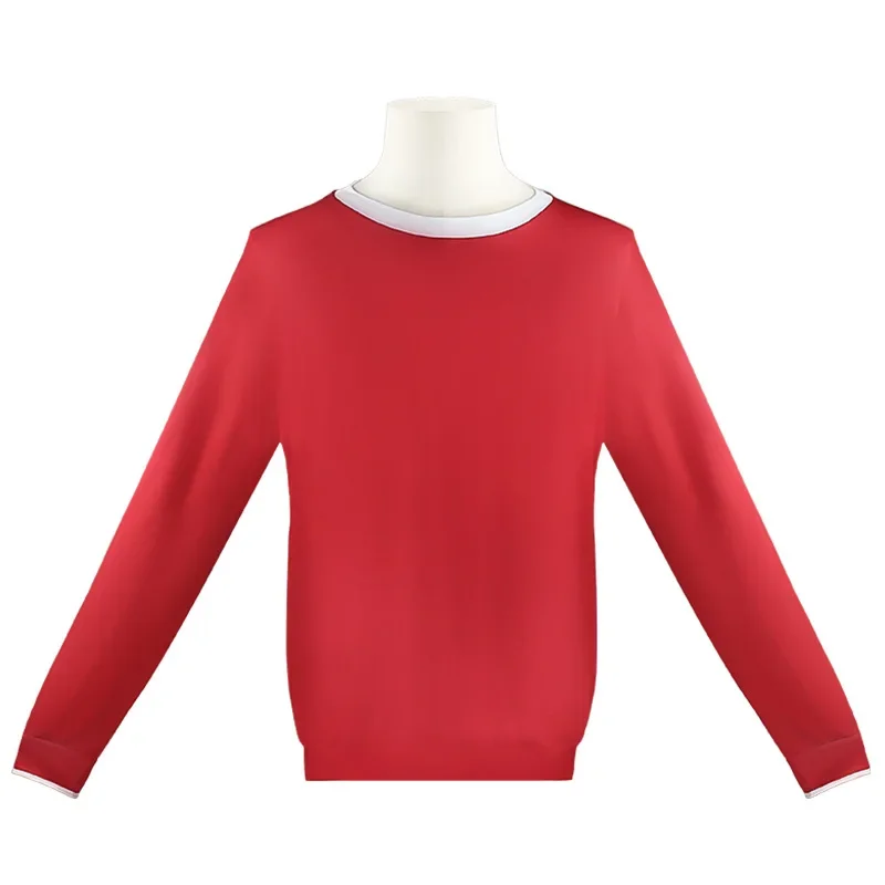 Mmystic Messenger cosplay costume 707/unknown Saeyoung console zipper jacket luciel seven hoodies 707 red T-shirt short coat pa5