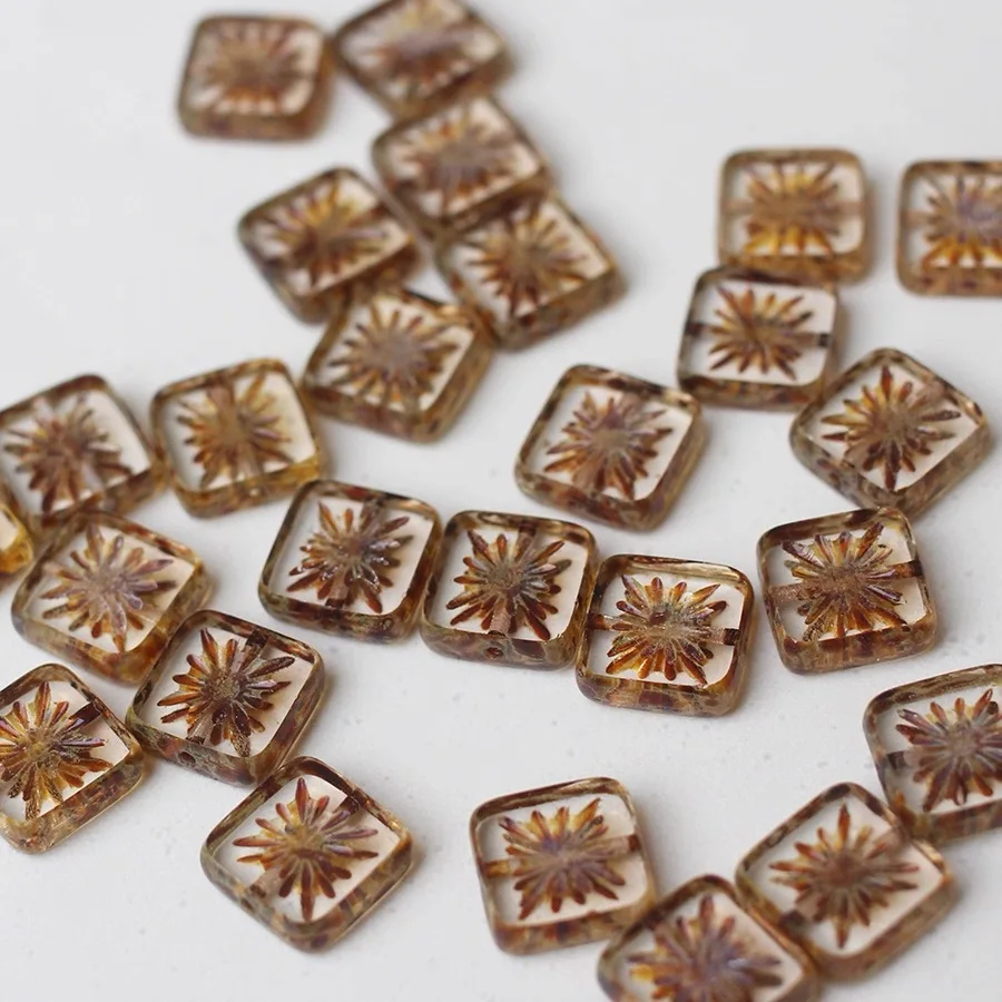 

(Оновление стиля в прогрессивах) 10 шт. 10*10 мм свободные бусины-разделители для изготовления ювелирных изделий DIY браслеты ручной работы серьги