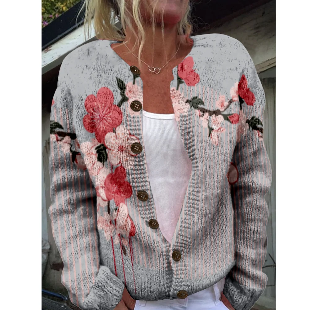 

Осень-зима вязаный кардиган винтажный повседневный свитер японская мода уличная одежда женские свитера вязаный топ уютные джемперы модные