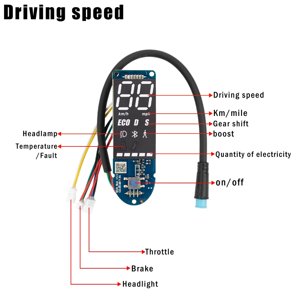 Originele Display Dashboard Controller Voor Ninebot F20 F25 F30 F40 Opvouwbare Slimme Elektrische Scooter Kickscooter Vervangen Accessoires