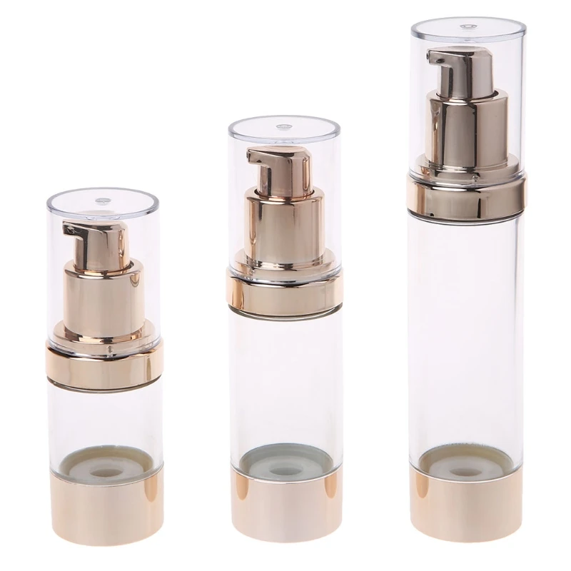 

15ml30ML50ml airless plastic bottle lotion emulsion moisture toner foundation essence serum toilet skin care cosmetic packing