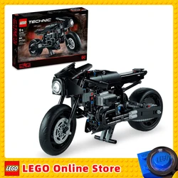 LEGO Technic The Batman BATCYCLE Set 42155 Collectible Toy Motorcycle Scale Model Building Kit of The Iconic Super Hero Bike