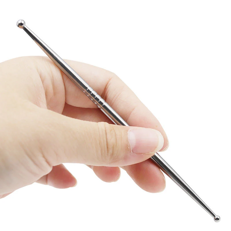 1/3PC Stainless Manual Acupuncture Pen,Deep Tissue Massage Tool,Trigger Point Massage Relief Pain Therapy Tool For Body Relaxing