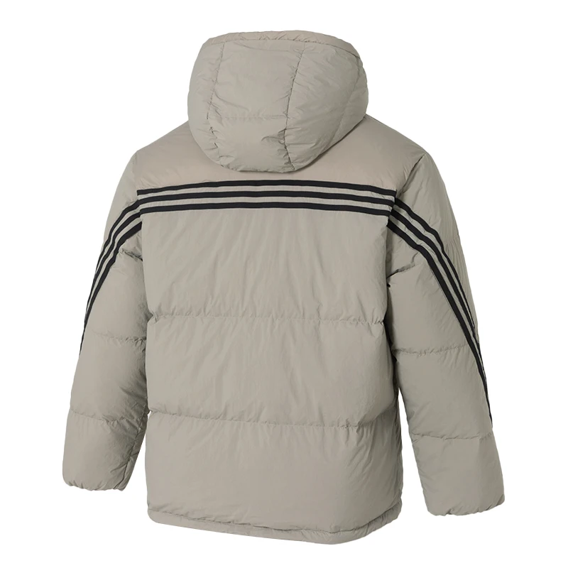 Adidas (Adidas) Trefoil down Jacket Men's Warm Hooded down Jacket Windproof Casual Sportswear Kc2563