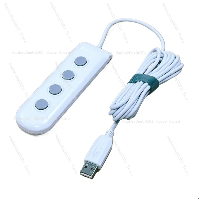 Applicable to USB computer handle controller acquisition switch workstation hand pat type OK free drive 3 meters