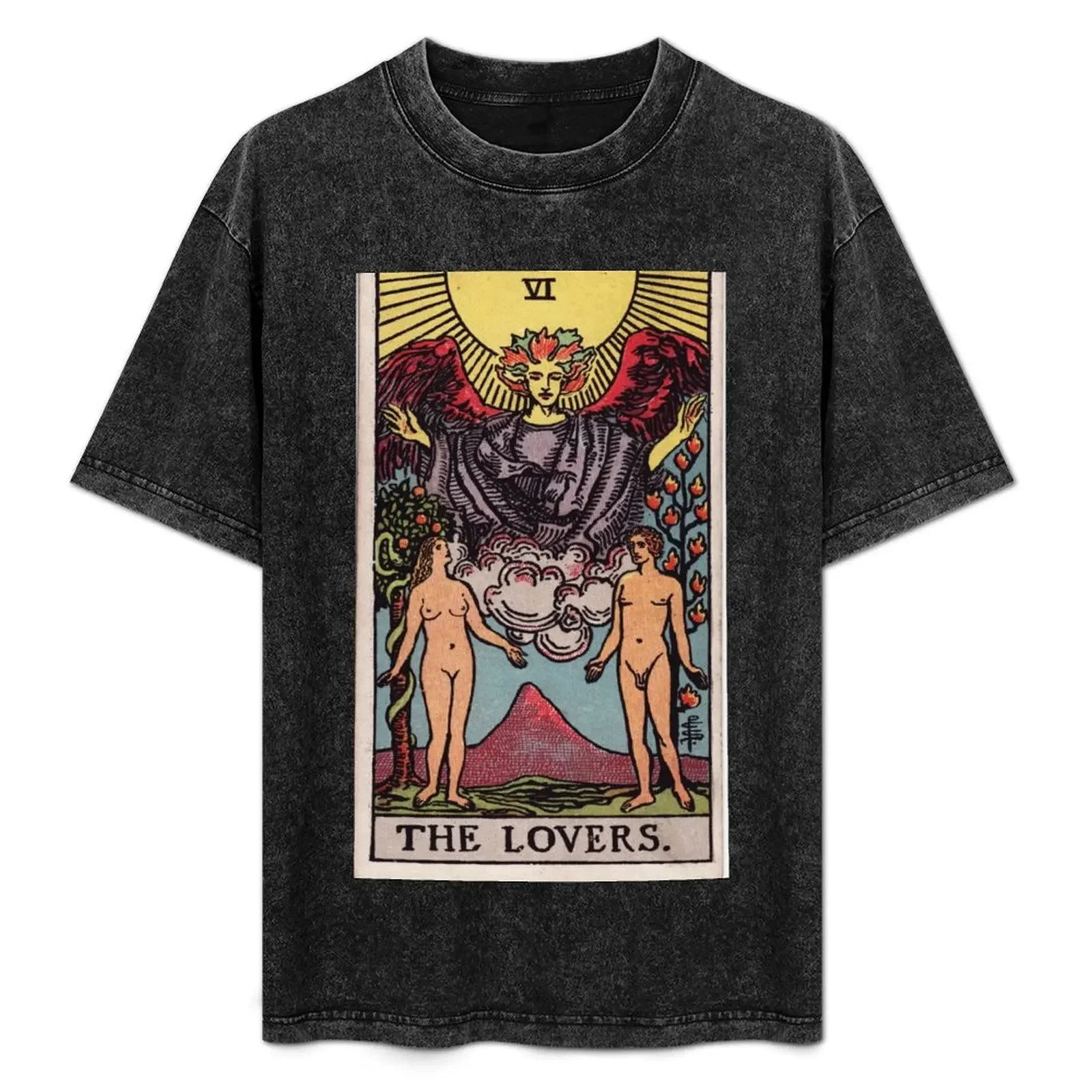 

The Lovers T-Shirt Holiday Casual Short Sleeve Top